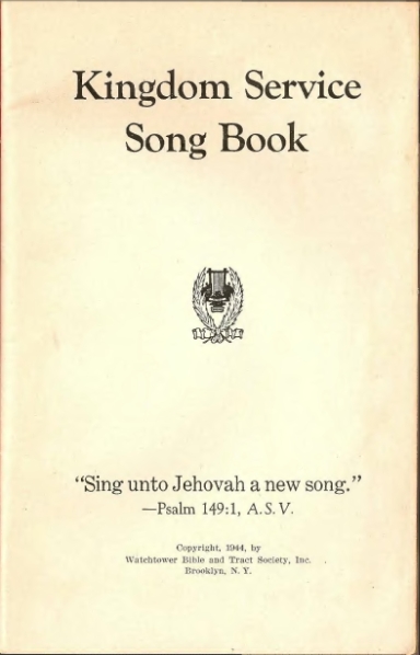 File:1944KingdomServiceSongBook.djvu